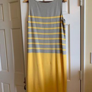 St. John  knit dress with matching sweater